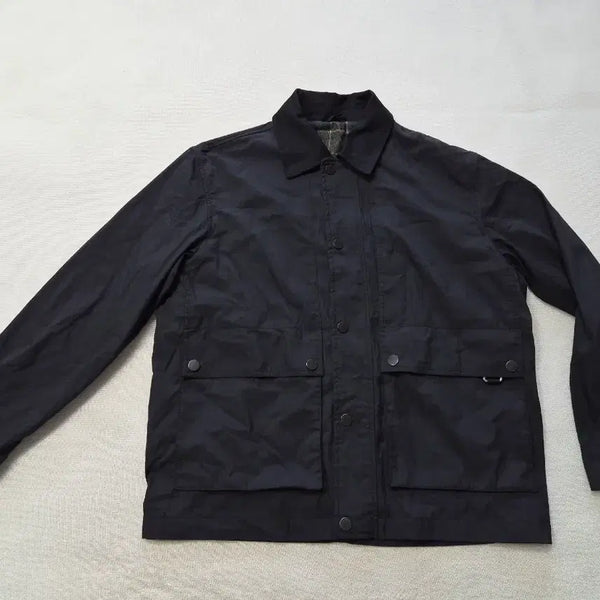 [BUNJANG] TOPTEN Work Jacket Black Jumper 110 / 탑텐 워크자켓 블랙 점퍼 110