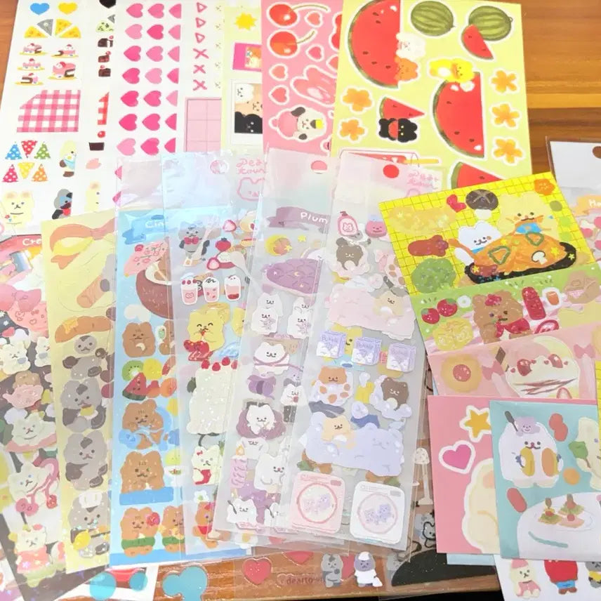 [BUNJANG] Dear Town Sticker Set / 디어타운 스티커 판매 합니다