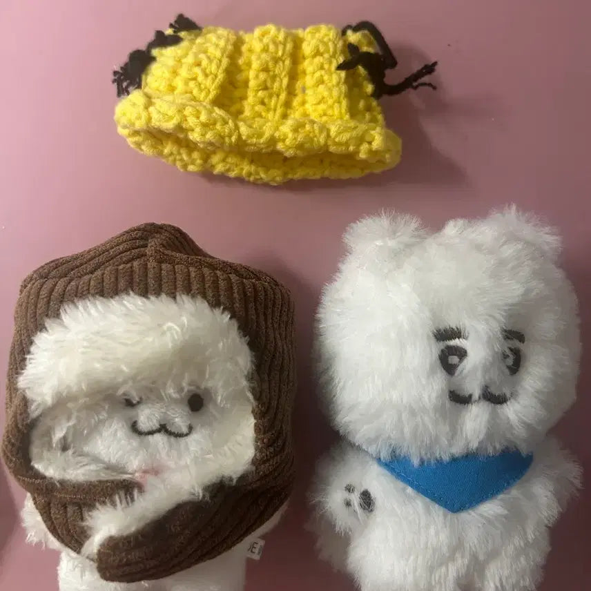 [BUNJANG] SHINee Key Minho "KeyNyi MingNyi" Plush Dolls / 샤이니 키냥이 밍냥이 민호 키 인형 판매합니다
