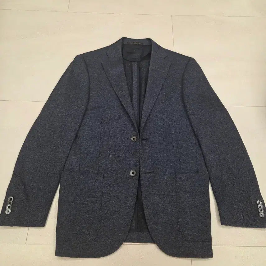 [BUNJANG] Corneliani Navy Melange Jacket 46 / [꼬르넬리아니] 네이비 멜란지 재킷 46
