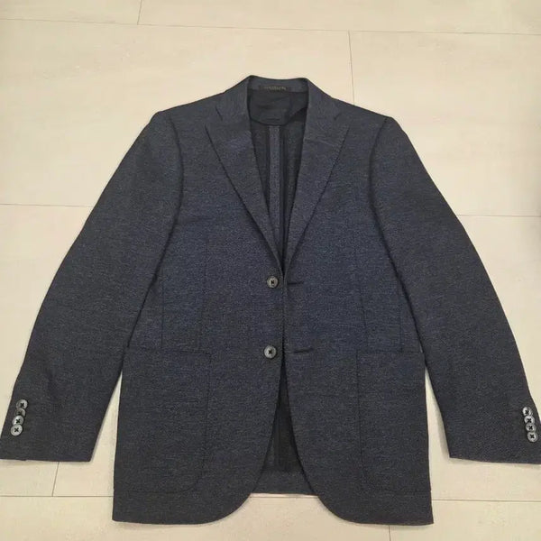[BUNJANG] Corneliani Navy Melange Jacket 46 / [꼬르넬리아니] 네이비 멜란지 재킷 46