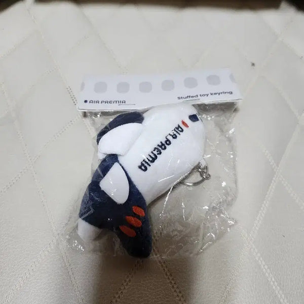 [BUNJANG] Air Premia Airplane Plush Keychain / 에어프레미아 비행기 인형 키링 팝니다.
