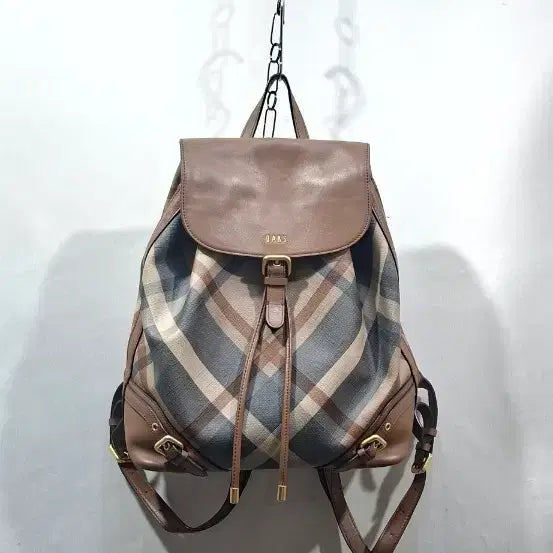 [BUNJANG] Daks Leather Trimmed Backpack / 닥스 백팩 여성백팩