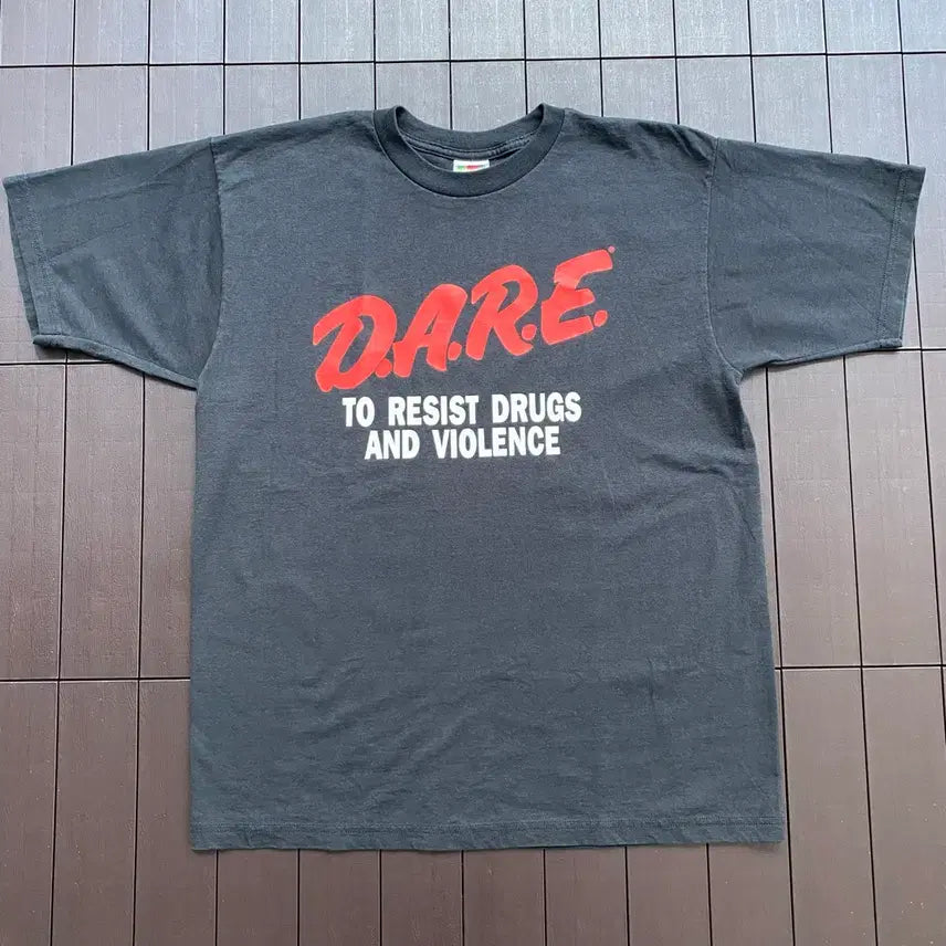 [BUNJANG] 90s Vintage DARE T-Shirt / (L) 90s 빈티지 DARE 티셔츠