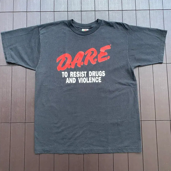 [BUNJANG] 90s Vintage DARE T-Shirt / (L) 90s 빈티지 DARE 티셔츠