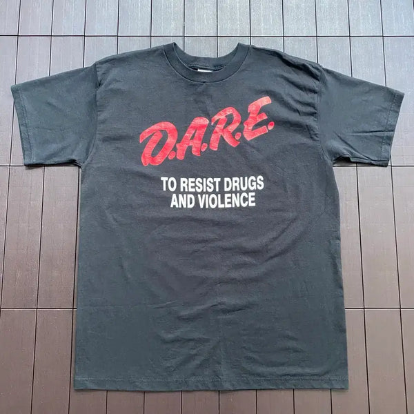 [BUNJANG] DARE 90s Vintage T-Shirt / (L) 90s 빈티지 DARE 티셔츠