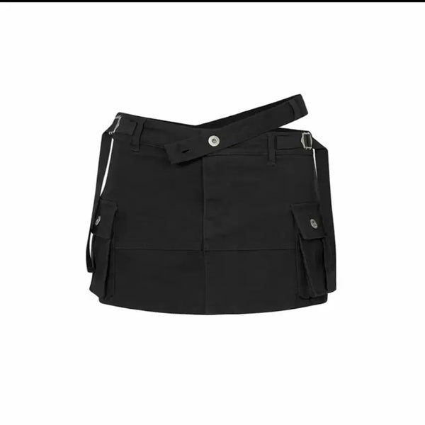 [BUNJANG] Pain or Pleasure NIX MINI SKIRT Black L / 페인오어플레져 페인오어플레져 NIX MINI SKIRT black L