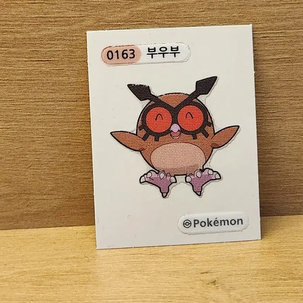 [BUNJANG] Pokemon Bubu Sticker / [포켓몬스터](400원) 포켓몬 띠부씰 부우부