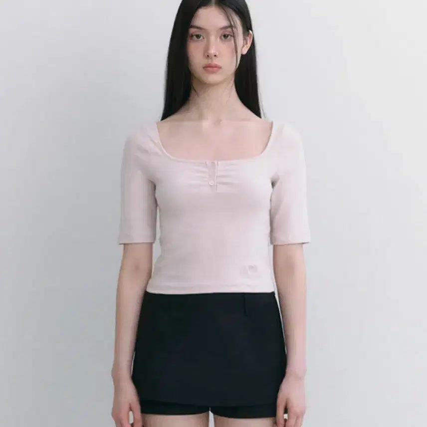 [BUNJANG] Not Your Roses Harin T-Shirt Pink / 낫유어로즈 Harin 티셔츠 핑크