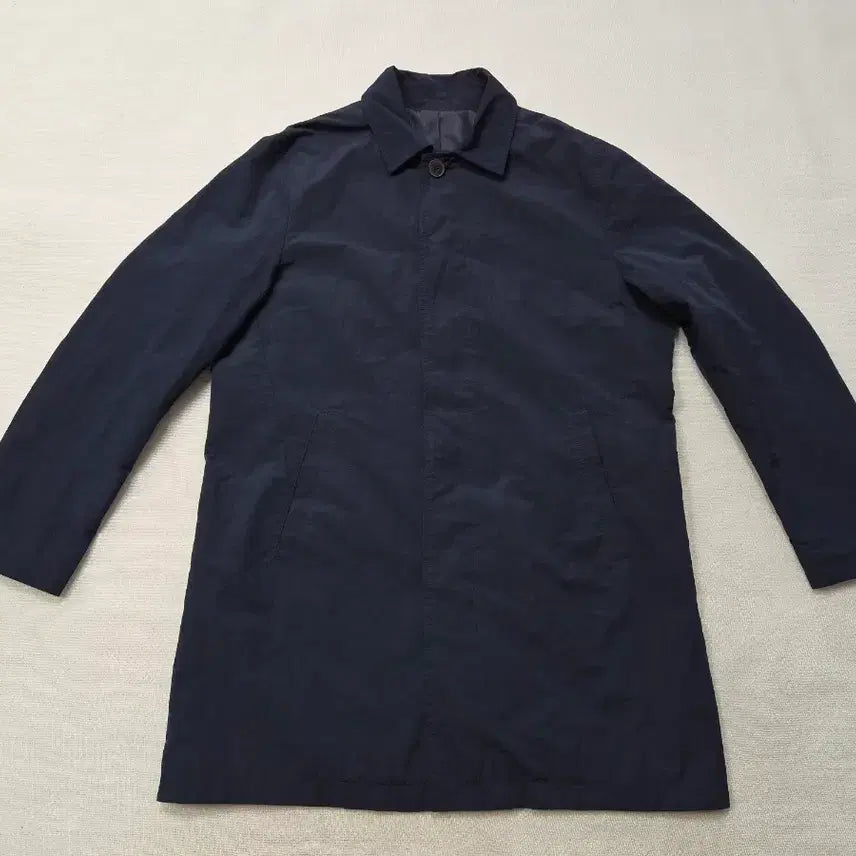 [BUNJANG] DAIZ Navy Autumn Long Jacket / 데이즈 네이비 가을 코트 롱자켓 105