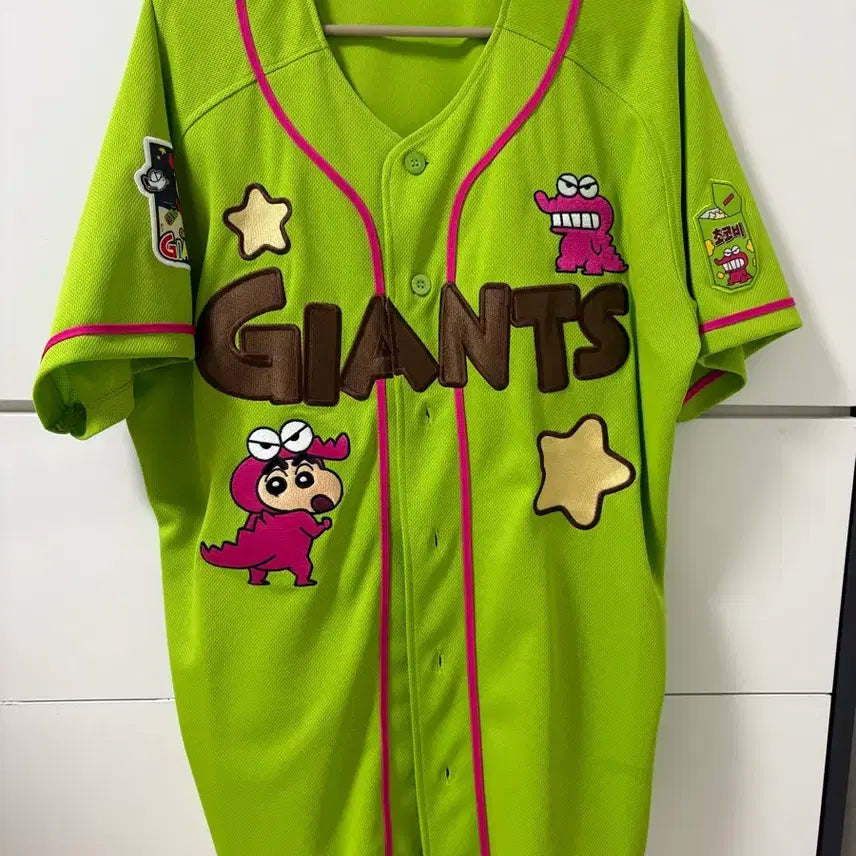 [BUNJANG] Lotte Giants Choco-Bi Baseball Jersey / 롯데 자이언츠 초코비 유니폼 105