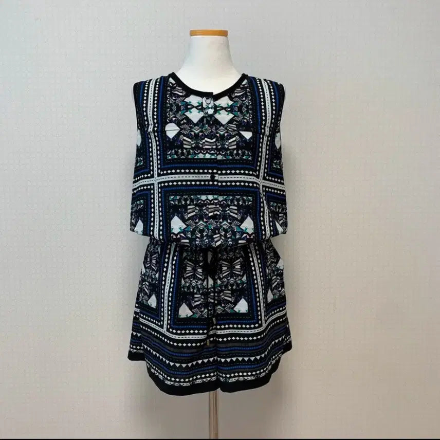 [BUNJANG] LIST Pattern Jumpsuit / 리스트(LIST) 패턴 점프수트