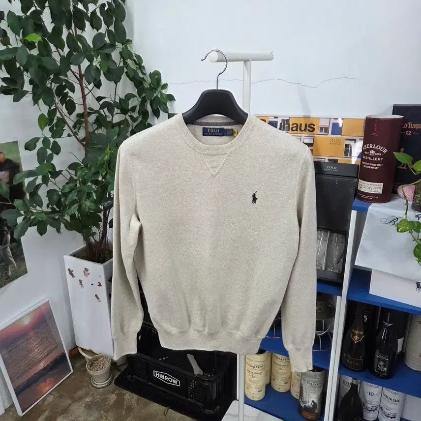 [BUNJANG] Polo Ralph Lauren Cotton Knit Sweatshirt Size S / 폴로랄프로렌 코튼 니트 스웻셔츠 S