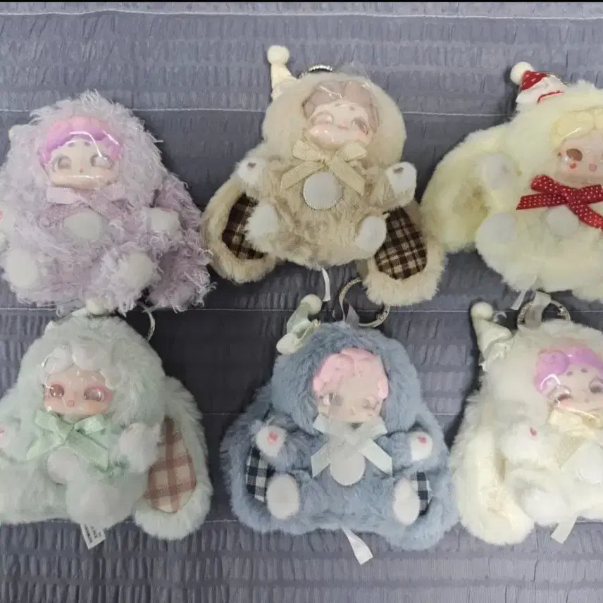 [BUNJANG] Babies 3 Mini Bunny Doll Full Box 12 Pieces / 베이비쓰리 미니 밤토끼 인형 풀박 12개 판매