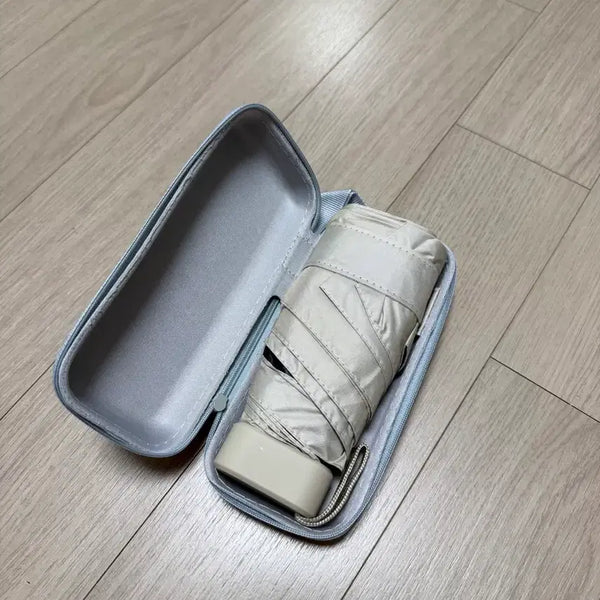 [BUNJANG] 3-Section Automatic Folding Umbrella with Portable Pouch / 3단 자동 접이식 우양산 + 휴대용 파우치