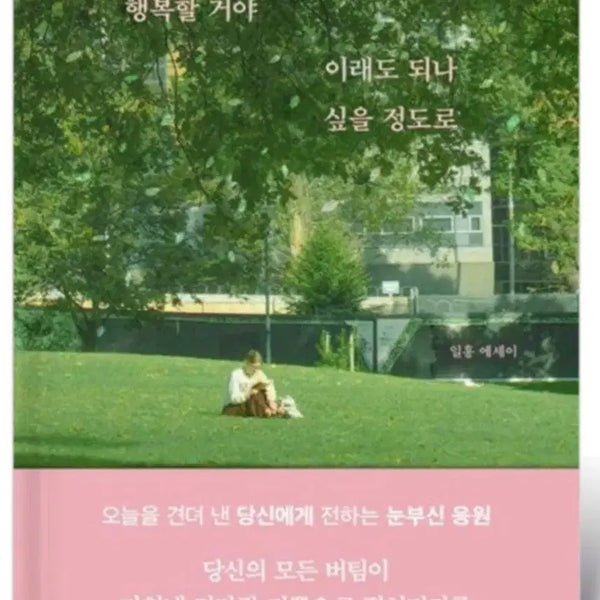 [BUNJANG] Message of Encouragement / 행복할거야 이래도 되나 싶을 정도로