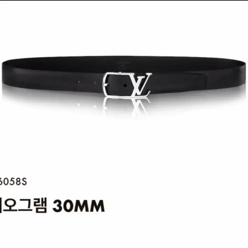 [BUNJANG] Louis Vuitton Neo Gram Belt 30MM M6058S / 루이비통 네오그램 벨트 30MM M6058S