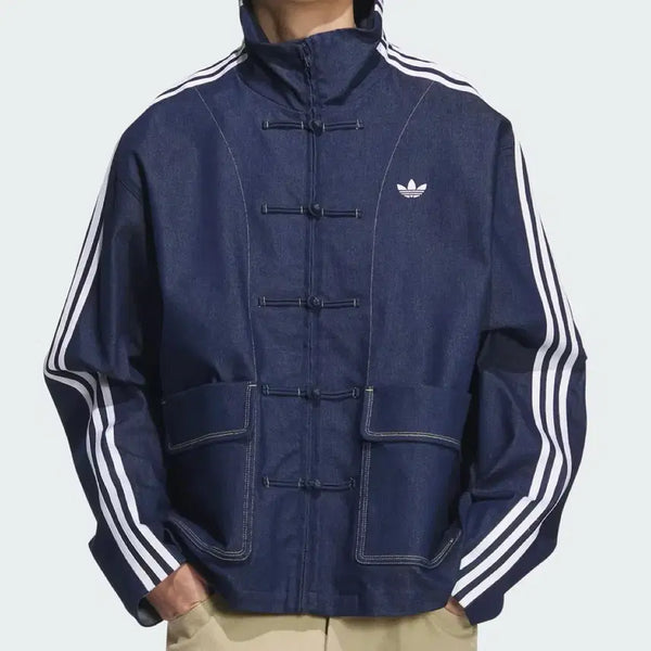 [BUNJANG] Adidas Denim Jacket M / 아디다스 중티다스 데님 자켓 M