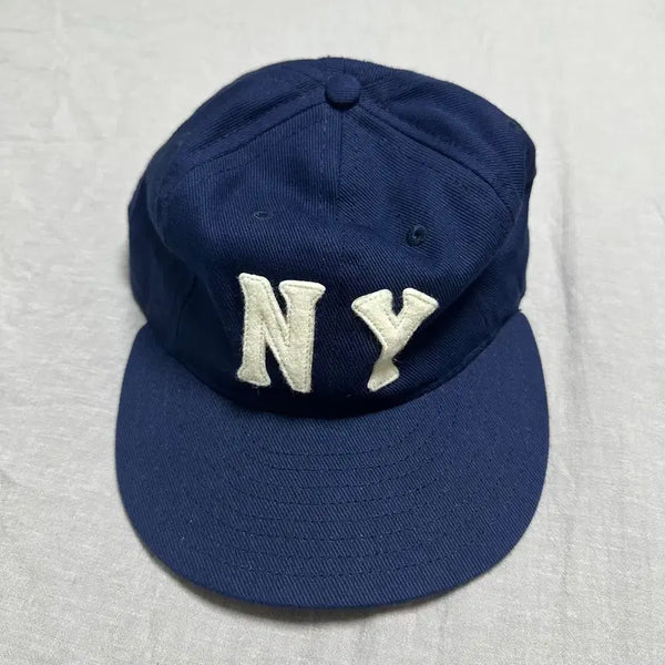 [BUNJANG] Ebbets Field New York Cap Navy Made in USA / 이벳필드 뉴욕 캡 네이비 made in usa