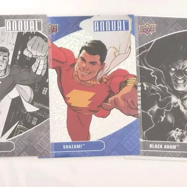 [BUNJANG] DC Comics Upper Deck Shazam + Black Adam Bundle Set / DC코믹스 어퍼덱 샤잠+블랙아담 일괄