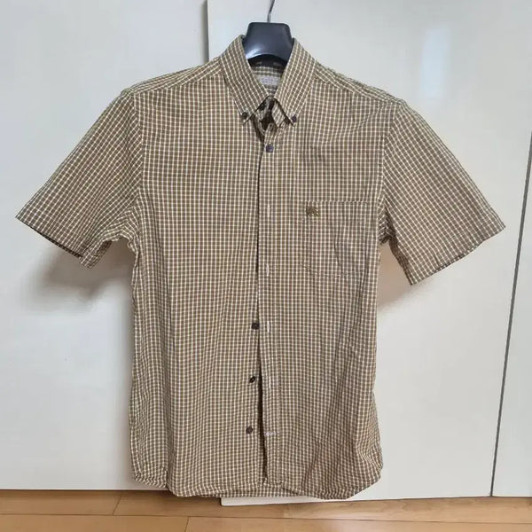 [BUNJANG] Burberry Check Short Sleeve Shirt / 버버리 반팔 셔츠