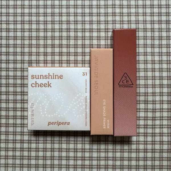 [BUNJANG] Peripera 3CE Javabean Seoul Bundle Set / [일괄/급처]페리페라 치크 라떼달달해+3CE 레이지 팝 립 스테인+자빈드서울 아이 프라이머