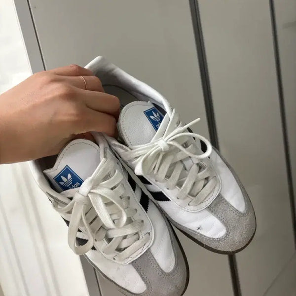 [BUNJANG] Adidas Samba OG Cloud White Sneakers / 아디다스 삼바 OG 클라우드 화이트