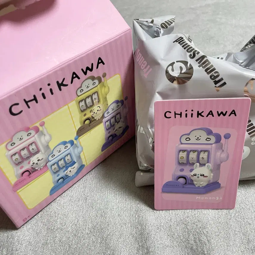 [BUNJANG] Chiikawa Momo-ga Slot Machine Roulette (Sealed) / 치이카와 먼작귀 슬롯머신 룰렛 모몽가 미개봉