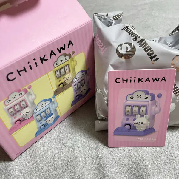 [BUNJANG] Chiikawa Momo-ga Slot Machine Roulette (Sealed) / 치이카와 먼작귀 슬롯머신 룰렛 모몽가 미개봉