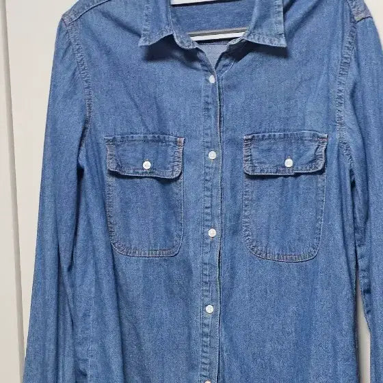 [BUNJANG] Nannigoo Denim Shirt / 난닝구 데님셔츠