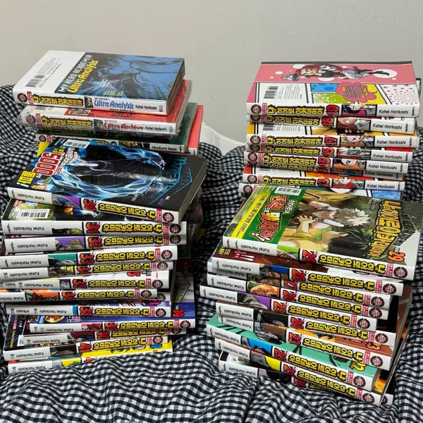 [BUNJANG] My Hero Academia Manga Complete Set (Volumes 1-63) with Special Extras / 나의 히어로 아카데미아 나히아 만화책 전권 더블특전 63권 일괄