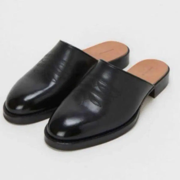 [BUNJANG] Hender Scheme Mule Cheak Black Leather / 헨더스킴(엔더스키마) 뮬 cheak