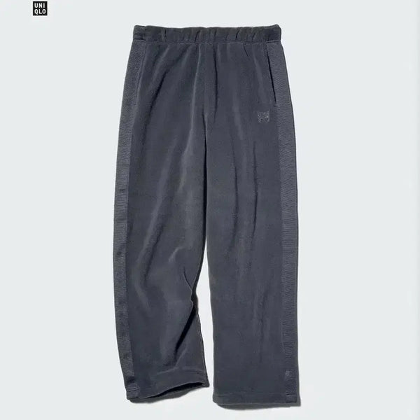 [BUNJANG] Uniqlo x Needles Fleece Pants Grey L / 유니클로 니들스 플리스 팬츠 그레이 L