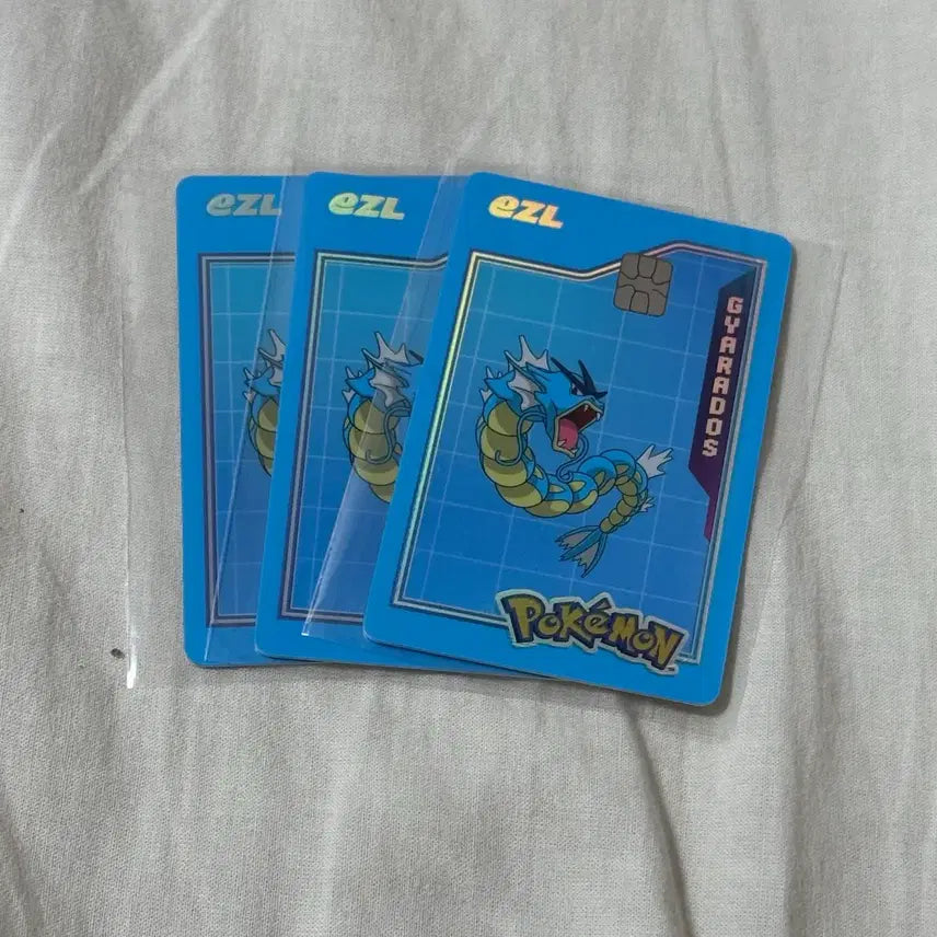 [BUNJANG] E-Z L 30th Anniversary Pokemon Gyarados Transit Card / 이즐 30주년 포켓몬 교통카드 갸라도스