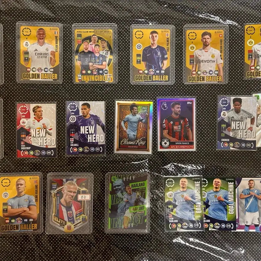 [BUNJANG] Soccer Card Bundle Set (Legends/Golden Baller/New Hero) / 축구 카드 세트 (레전드/골든발러/뉴히어로 등) 일괄 판매