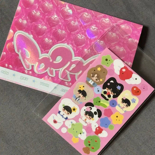 [BUNJANG] NCT WISH POP-UP First Press POB Album Card Sticker Set / NCT wish 엔시티 위시 팝팝 초판 특전 앨범 카드 스티커