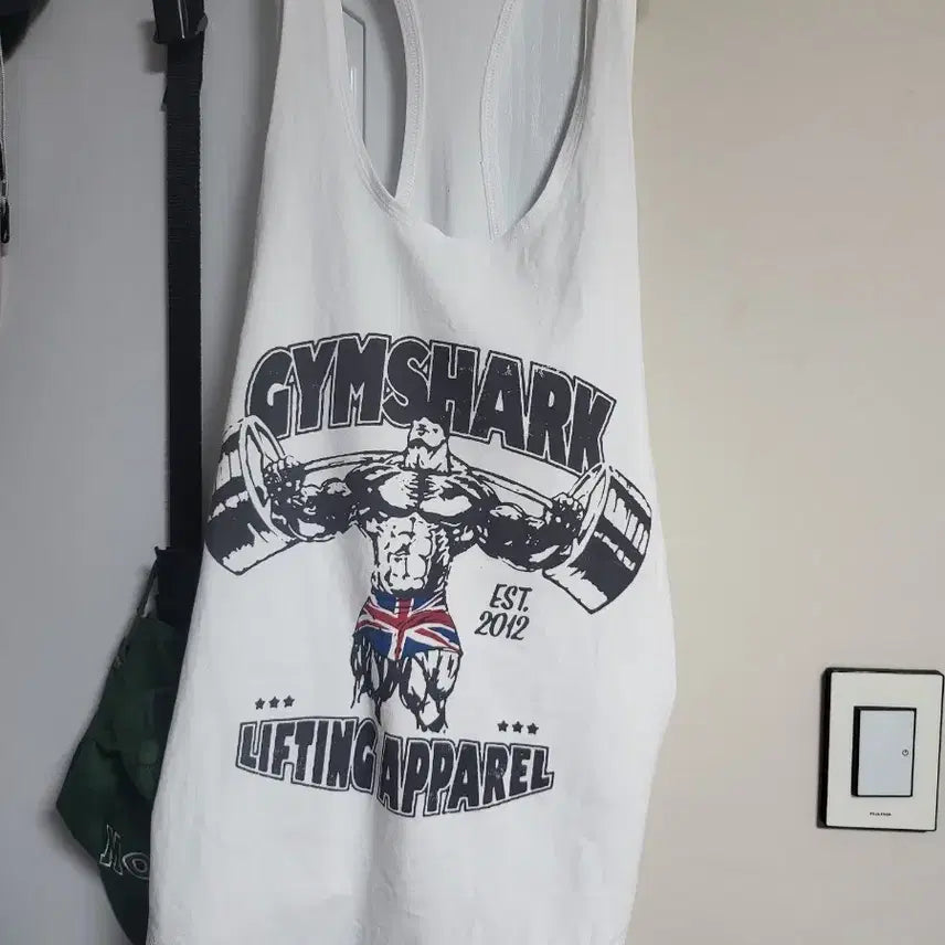 [BUNJANG] Gymshark Lifting Apparel Sleeveless Tank Top / 짐샤크 리프팅정품 어패럴 민소매 나시