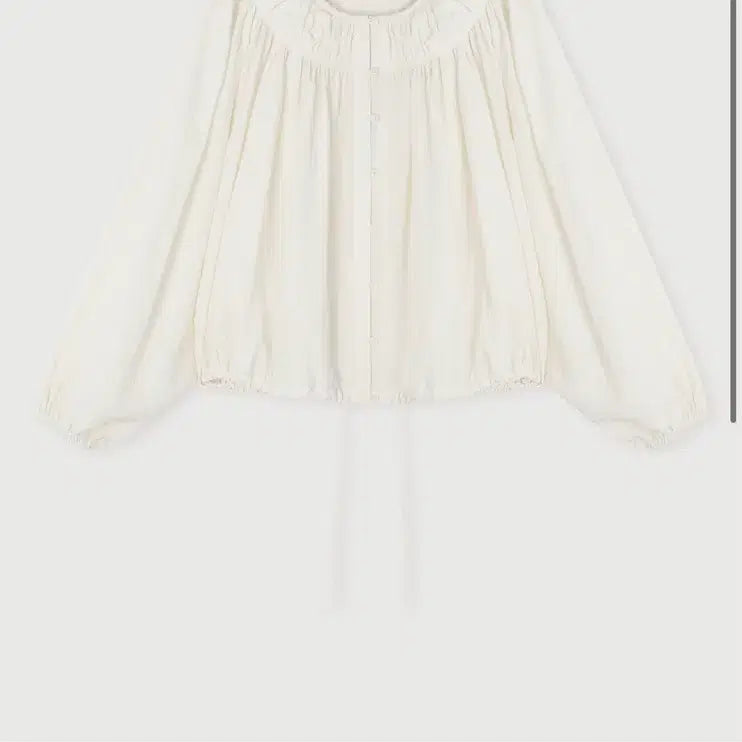 [BUNJANG] Ethos Ville Button Blouse / 에토스 VILLE BUTTON BLOUSE 빌 버튼 블라우스