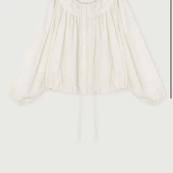 [BUNJANG] Ethos Ville Button Blouse / 에토스 VILLE BUTTON BLOUSE 빌 버튼 블라우스
