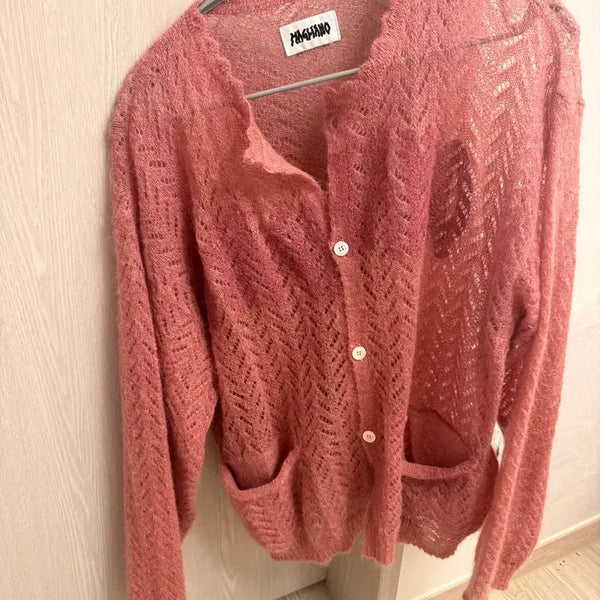 [BUNJANG] Mariano Bimbo Cardigan Lavender / 마리아노 빔보 가디건 라벤더