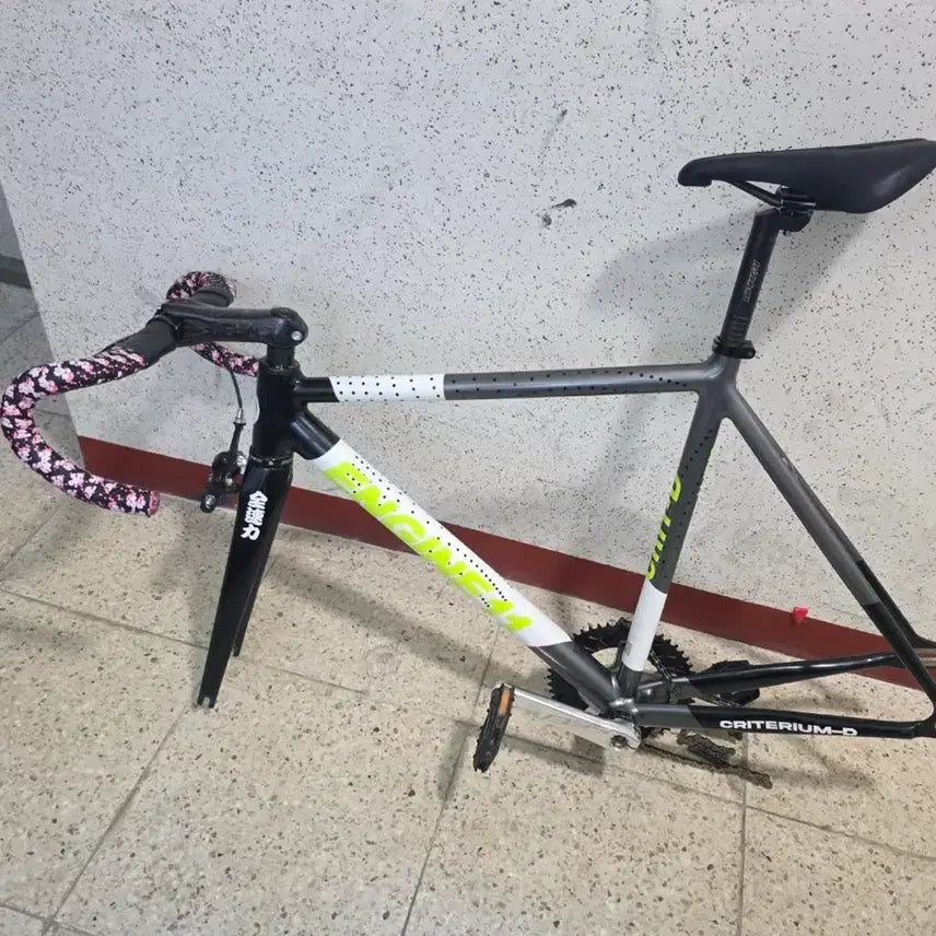 [BUNJANG] Engine11 Crit-D Neon Charcoal Road Bike Frame Set / 엔진11 크릿디 네온차콜 반차 판매