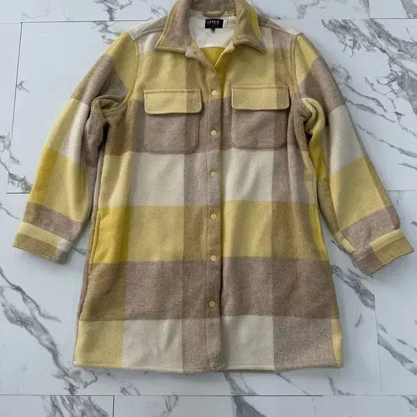 [BUNJANG] Levi's Made & Crafted Wool Long Shirt / 리바이스 메이드 앤 크래프트 울 롱 셔츠