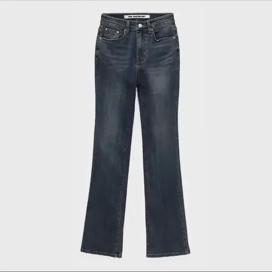 [BUNJANG] Black Up Long Slim Bootcut Jeans - Blue, Size S Short / 블랙업 롱 슬림 부츠컷 블루 S 숏