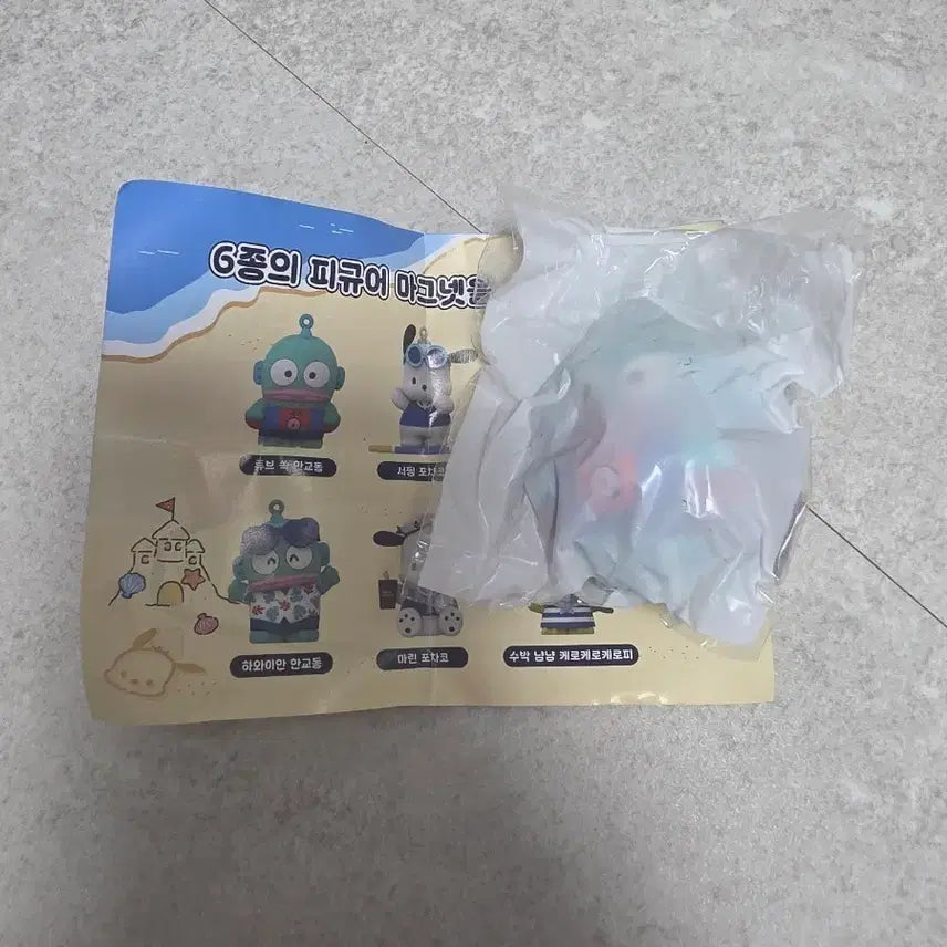 [BUNJANG] Ediya Sanrio Characters Tuber Hangyodon Magnet / 이디야 튜브 속 한교동 마그넷