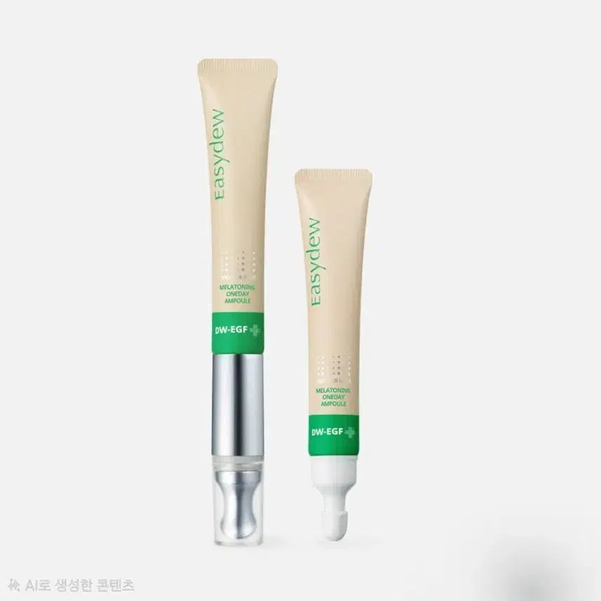 [BUNJANG] Easydew DW-EGF Melatonin Ampoule Booster Shot Set (20mL + Refill 20mL) / (1+1) 이지듀 기미 부스터샷 본품 20mL + 리필 20mL
