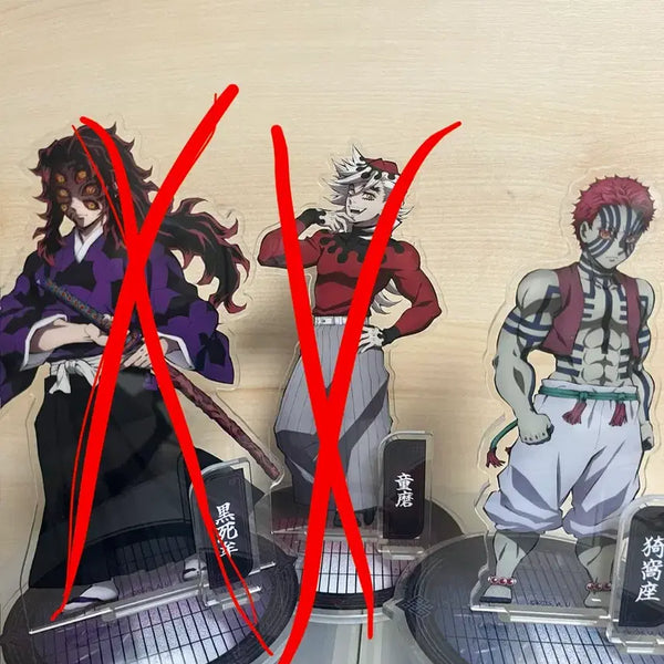 [BUNJANG] Demon Slayer Akaza Acrylic Stand / 귀멸의 칼날 상현 3(아카자) 아크릴 스탠드