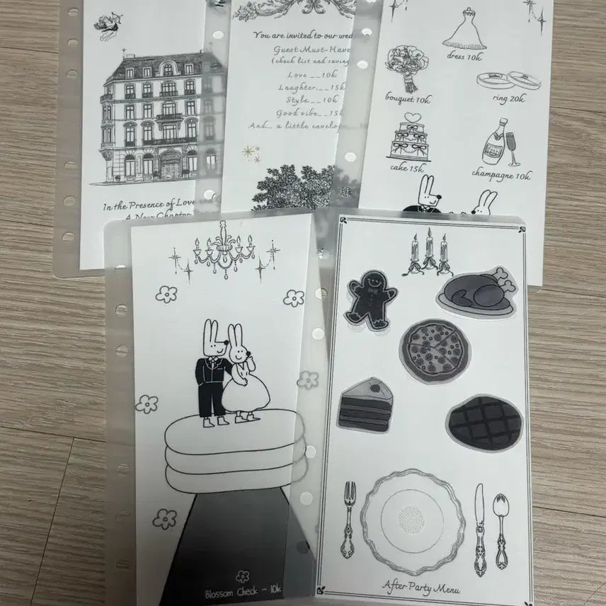 [BUNJANG] Cash Lifestyle Inserts Bundle Set / 현금생활 현금속지 일괄 판매합니다