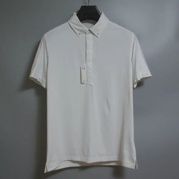 [BUNJANG] Saint Andrews Golf Short Sleeve Polo Shirt - White, Size L / 세인트앤드류스 골프 반팔티셔츠 L