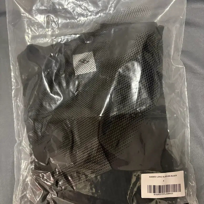 [BUNJANG] Sansan Gear Ribbed Knit Long Sleeve Black / [3]산산기어 리브드 니트 롱슬리브 블랙