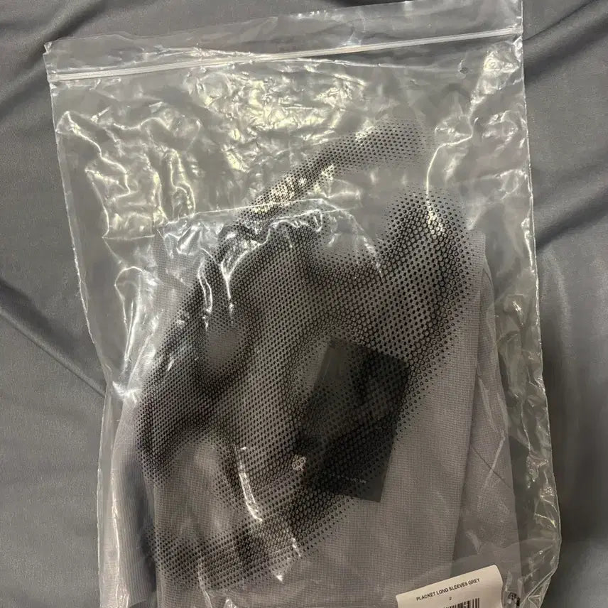 [BUNJANG] Sansan Gear Placket Long Sleeve Grey / [2]산산기어 플래킷 롱슬리브 그레이